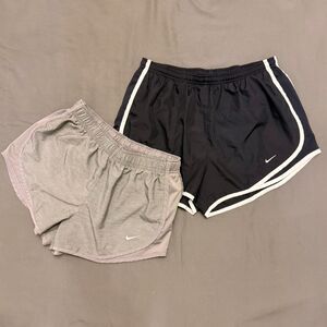 Nike Tempo Running Shorts Size M & L Black / Gray